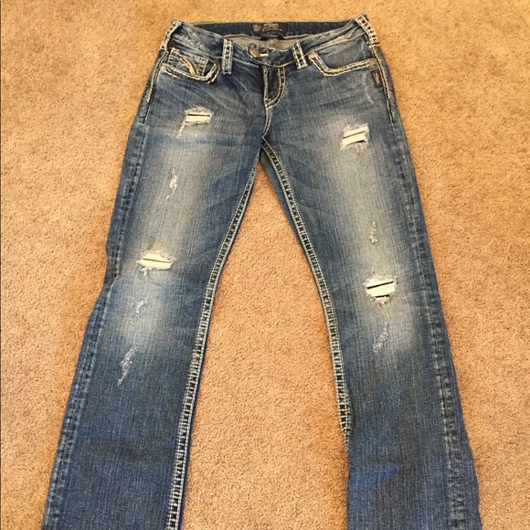 Silver Jeans Denim - Silver “Tuesday baby boot” jeans.